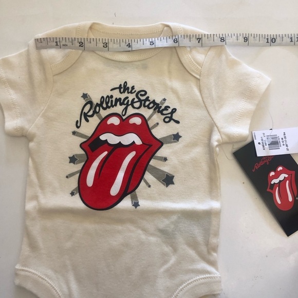 Rolling Stones Old Navy Baby Bodysuit and Pants Set Size 6/12 M - Picture 9 of 11